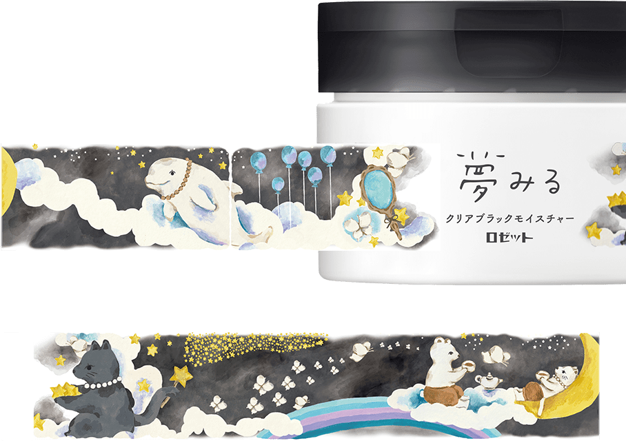 “夢みる夜空”を描いたパッケージデザイン